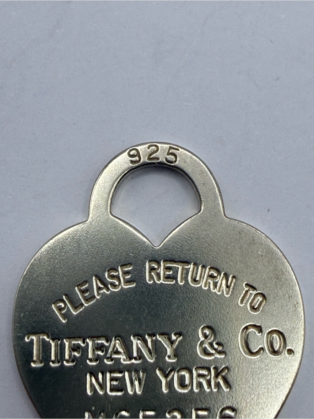 Tiffany & Co. Heart Tag Pendant in 925 Sterling Silver